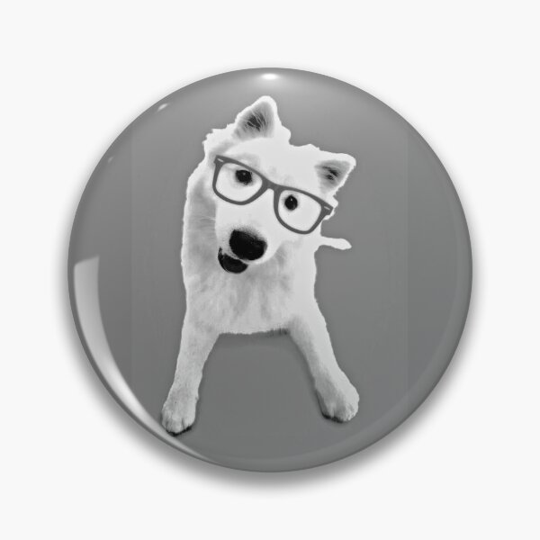 Item preview, Stylish Samoyed – Greyscale designed and sold by McCrea06.
