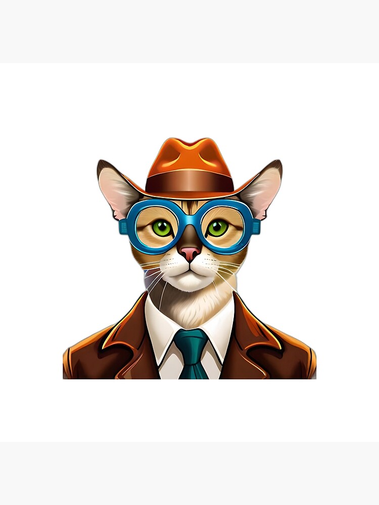 Officer police cat | Art Board Print