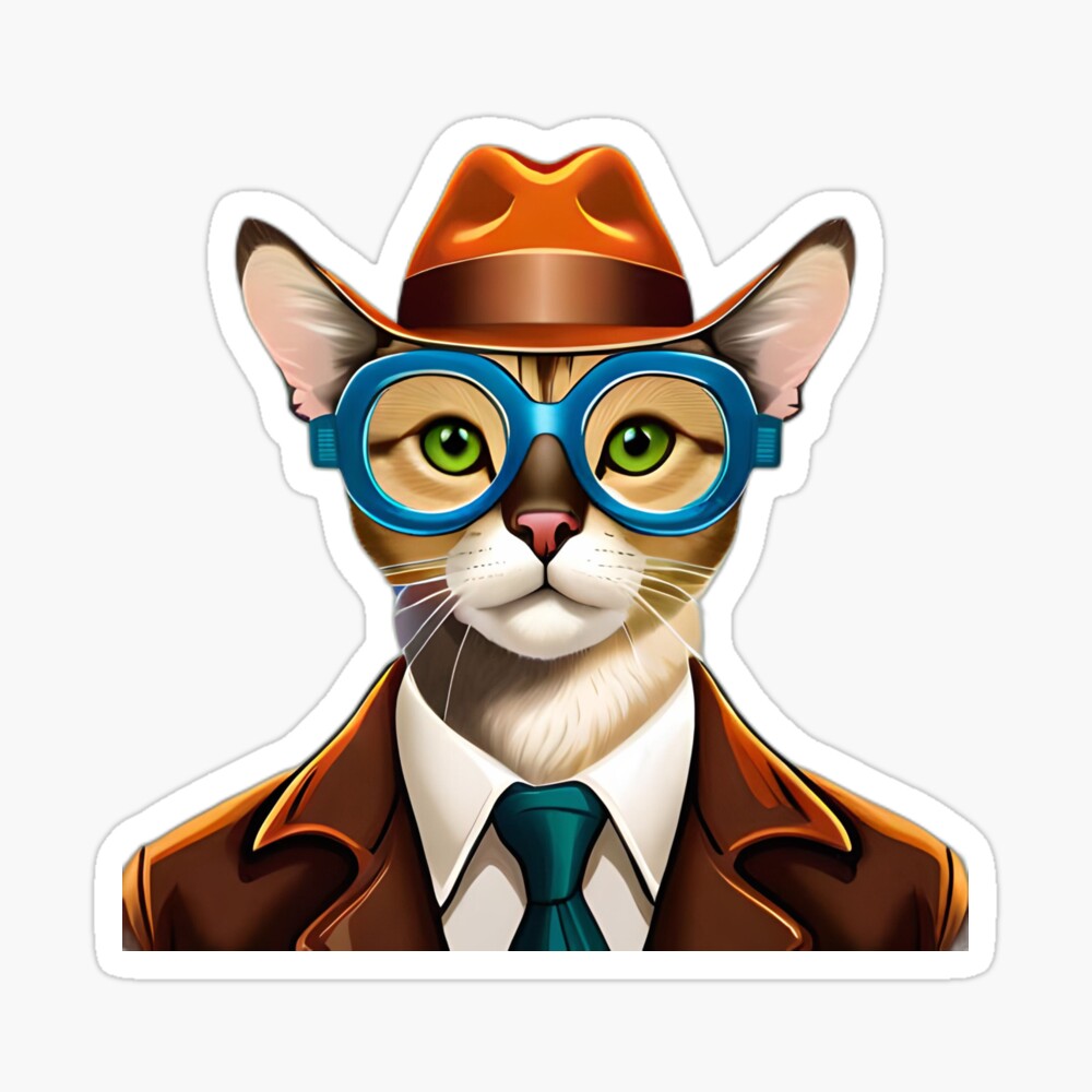 Officer police cat | Art Board Print