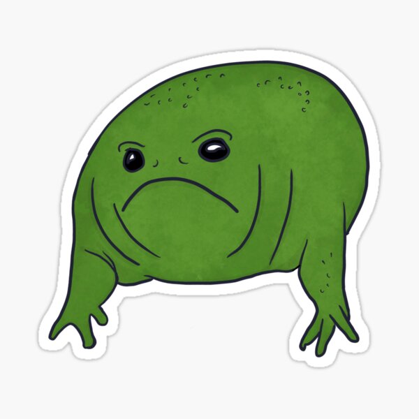Angry Frod - It’s an angry frog Sticker