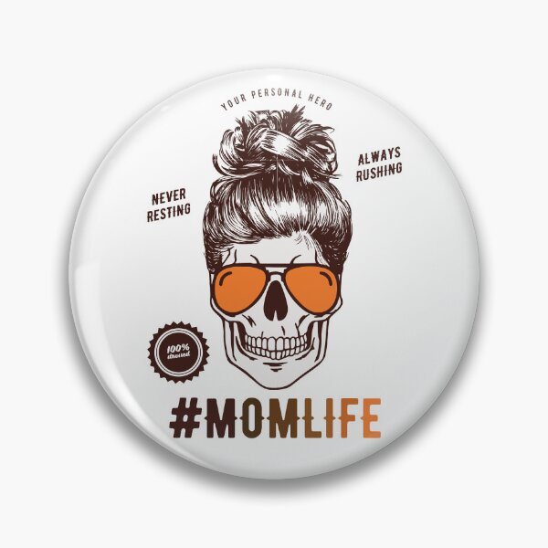 Item preview, NEVER RESTING ALWAYS RUSHING #MOMLIFE designed and sold by Billy Wong.