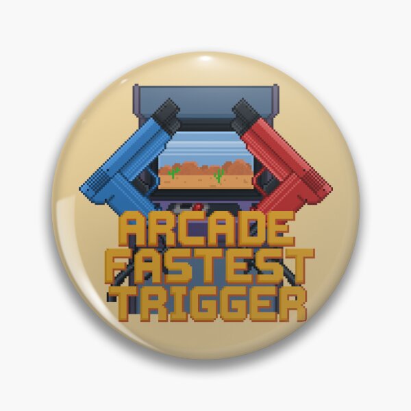 Item preview, Pixel Art Arcade Fastest Trigger designed and sold by PixelCarvel.