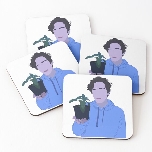 Aperçu de l'œuvre Ricky avec plante créée et vendue par Squidney-Forte.