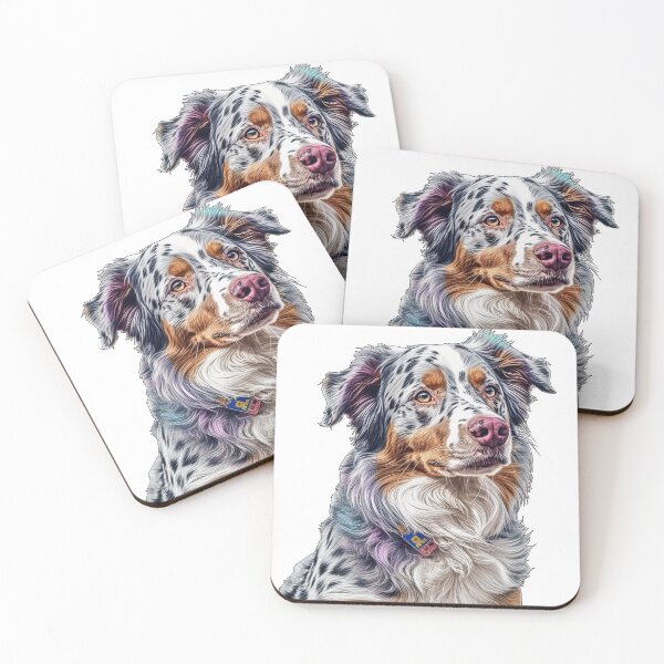 Item preview, Realistic Aussie Shepherd Apparel designed and sold by DooodleGod.