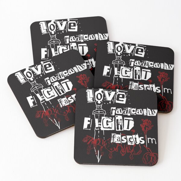 Item preview, love radically fight fascism designed and sold by Steed-toed.