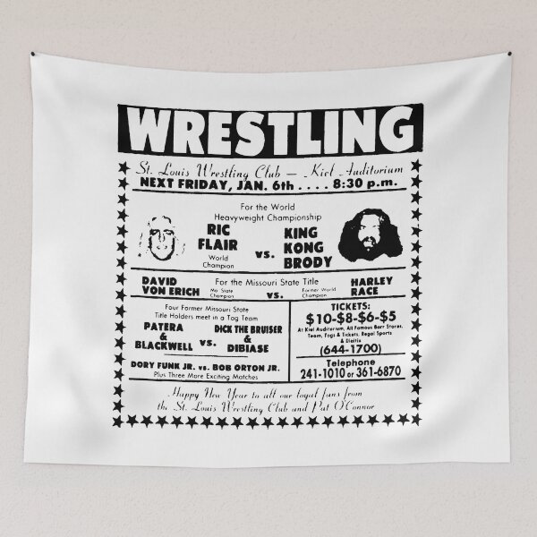 Item preview, Flier Brody Match Advertisement designed and sold by The Irish Whip.