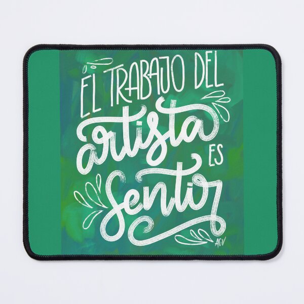 Item preview, Copy of El trabajo del artista es sentir - verde designed and sold by Andreaigv.