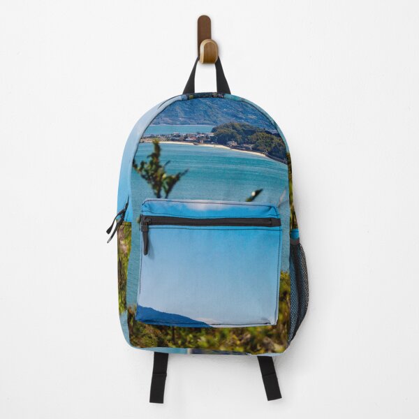 Item preview, Deep blue ocean and mountain paradise designed and sold by Shizenkai.