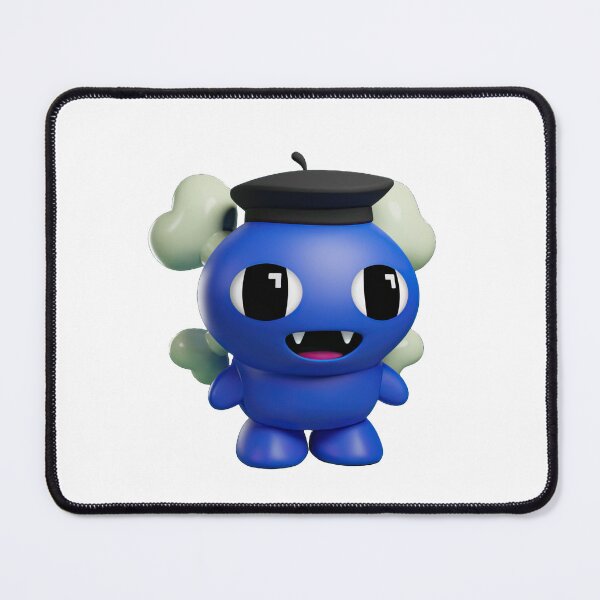 Item preview, Cutesy Blue Beret Creature designed and sold by TheRealDecoy.