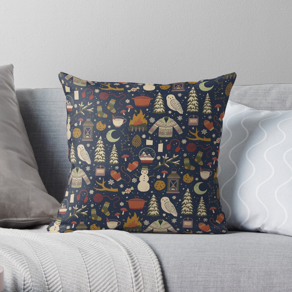 Item preview, Throw Pillow designed and sold by LordofMasks.