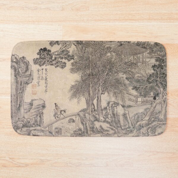 Item preview, Korean Painting Minhwa Nokaejeong designed and sold by tangerinemars.