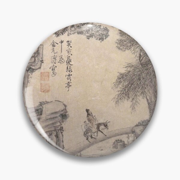 Item preview, Korean Painting Minhwa Nokaejeong designed and sold by tangerinemars.