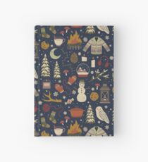 Winter Nights Hardcover Journal