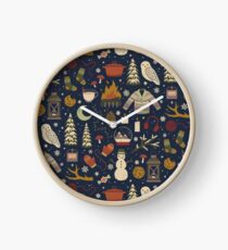 Winter Nights Clock