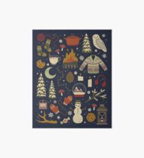 Winter Nights Art Board