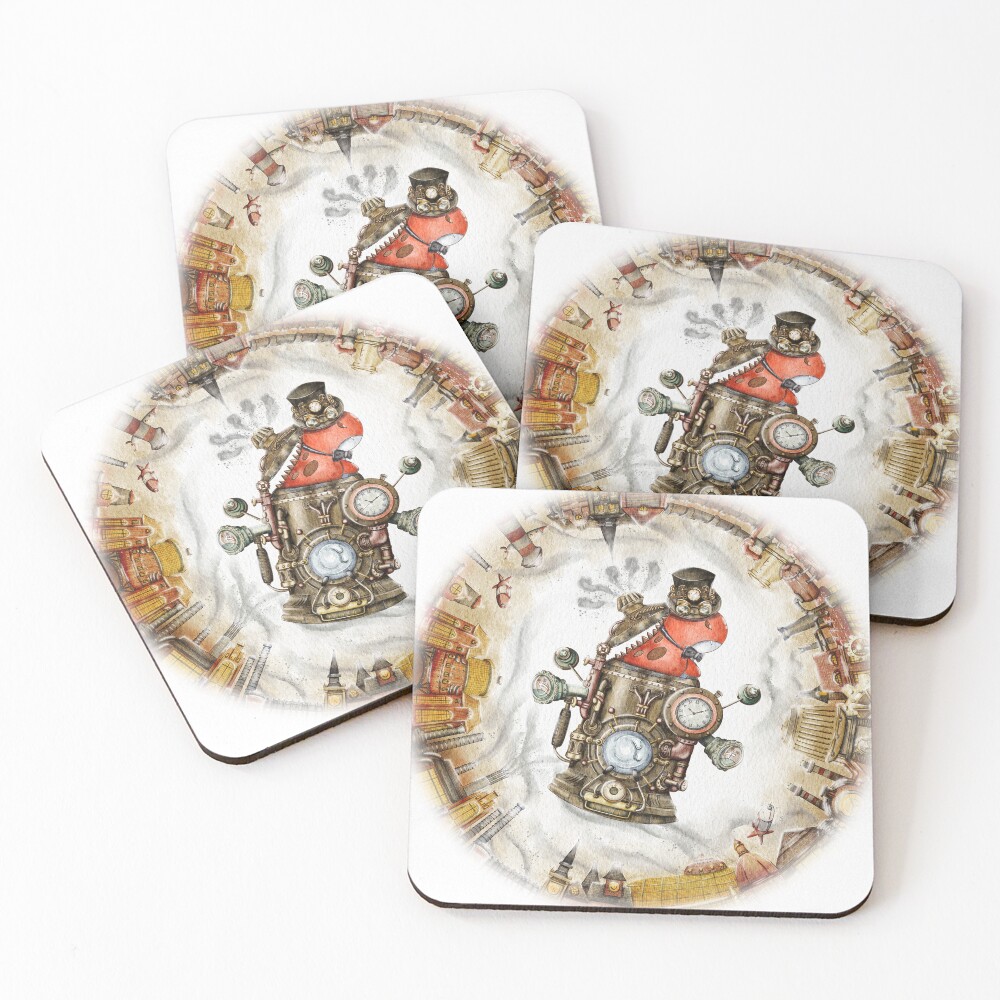 Item preview, Coasters (Set of 4) designed and sold by YOYO-Studio.
