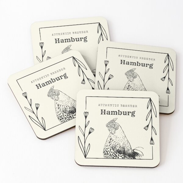 Item preview, Authentic Breeder Hamburg Chicken Version 1 designed and sold by Ashley Gagnon.