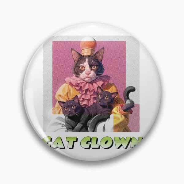 Item preview, Cat Clown,Cat Joker,Cat Miaw Lover designed and sold by Lychee Design.