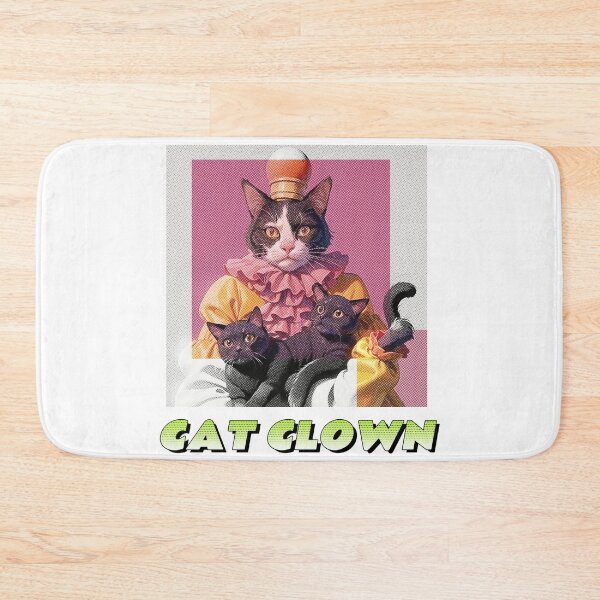 Item preview, Cat Clown,Cat Joker,Cat Miaw Lover designed and sold by Lychee Design.