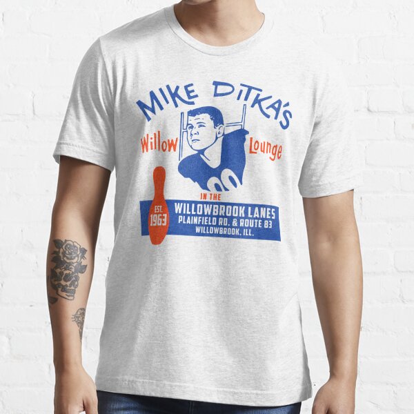 White Label Mfg Mike Ditka's Willow Lounge - Willowbrook, Il - Vintage Bowling Alley - Unisex T-Shirt White / S