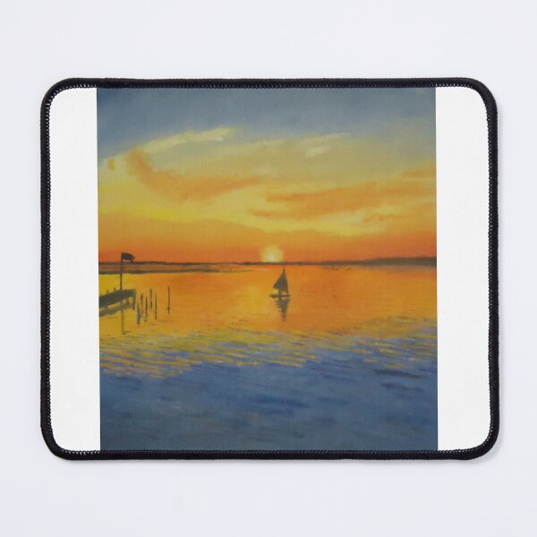 Item preview, LBI sunset with Sailboat designed and sold by jackmckenzieart.