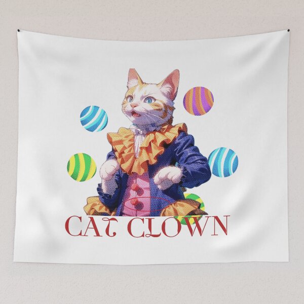 Item preview, Cat Clown,Cat Joker,Cat Miaw Lover designed and sold by Lychee Design.