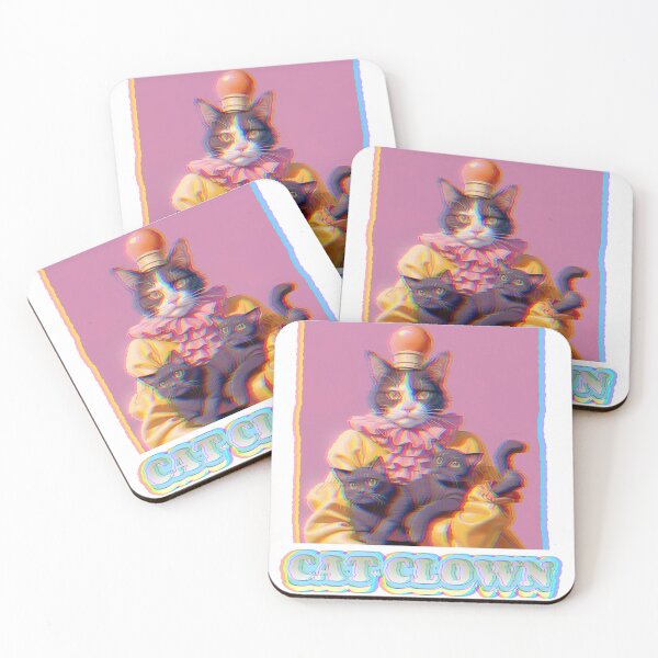 Item preview, Cat Clown,Cat Joker,Cat Miaw Lover designed and sold by Lychee Design.