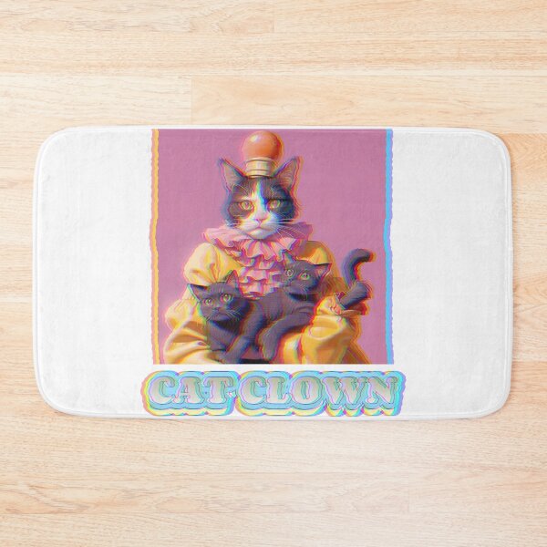 Item preview, Cat Clown,Cat Joker,Cat Miaw Lover designed and sold by Lychee Design.