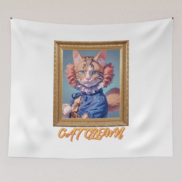 Item preview, Cat Clown,Cat Joker,Cat Miaw Lover designed and sold by Lychee Design.