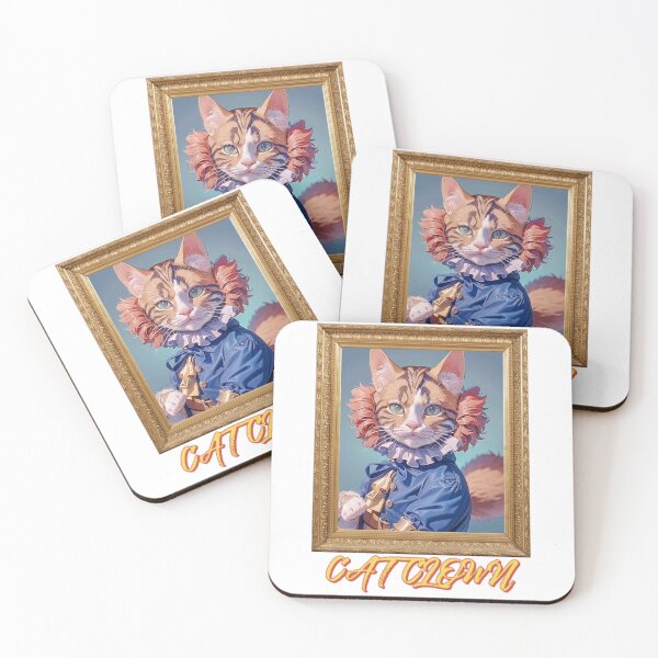 Item preview, Cat Clown,Cat Joker,Cat Miaw Lover designed and sold by Lychee Design.