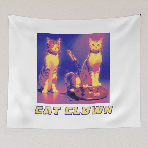 Item preview, Cat Clown,Cat Joker,Cat Miaw Lover designed and sold by Lychee Design.