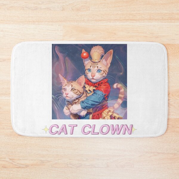 Item preview, Cat Clown,Cat Joker,Cat Miaw Lover designed and sold by Lychee Design.