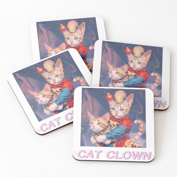 Item preview, Cat Clown,Cat Joker,Cat Miaw Lover designed and sold by Lychee Design.