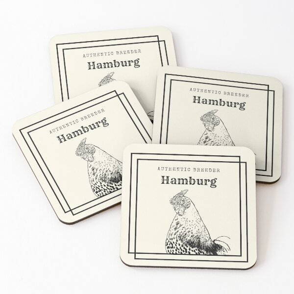 Item preview, Authentic Breeder Hamburg Chicken Version 2 designed and sold by Ashley Gagnon.