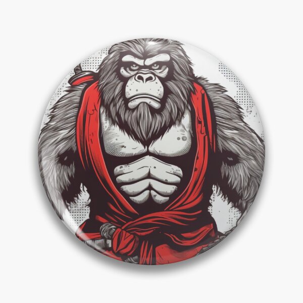 Item preview, Ccc3c_Samurai Ape_03 designed and sold by CritterCuties.