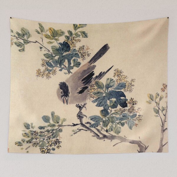 Item preview, Korean Painting Minhwa Flowers and Birds  designed and sold by tangerinemars.