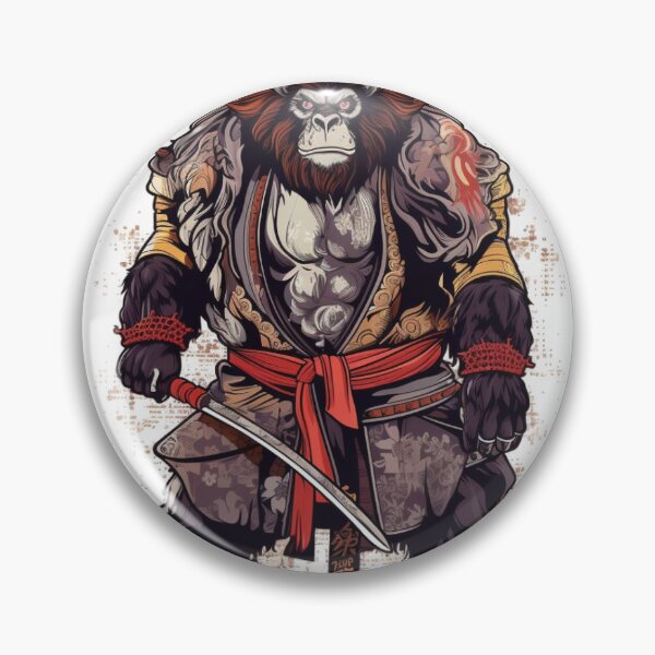Item preview, Ccc3c_Samurai Ape_13 designed and sold by CritterCuties.