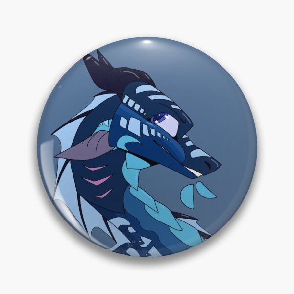 Item preview, Tsunami Headshot Wings of Fire SeaWing designed and sold by LucyLemonn.