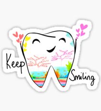 Keep smiling Sticker