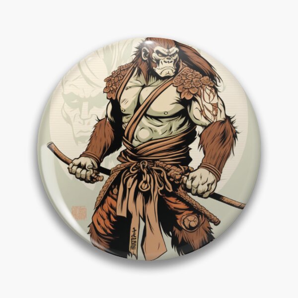 Item preview, Ccc3c_Samurai Ape_18 designed and sold by CritterCuties.
