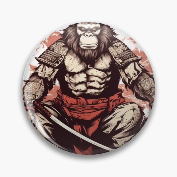 Item preview, Ccc3c_Samurai Ape_20 designed and sold by CritterCuties.