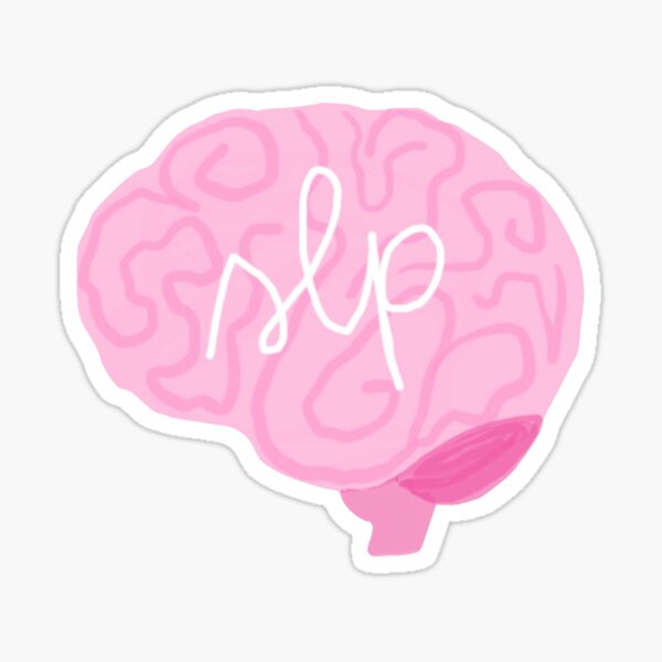 speech language pathology Sticker
