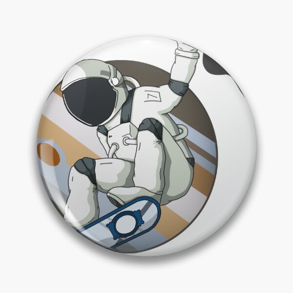 Item preview, Spaceman hoverboarding with guitar designed and sold by reedguitarist.