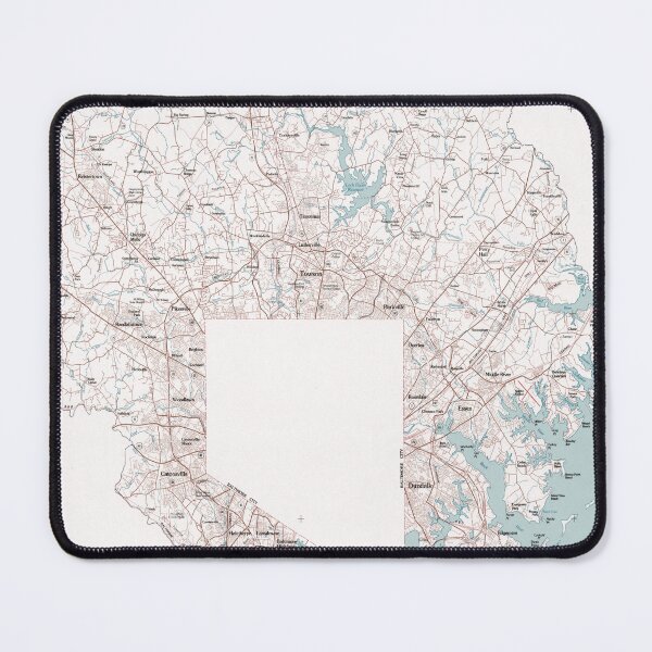 Item preview, Vintage Baltimore County Map (1980) designed and sold by BravuraMedia.