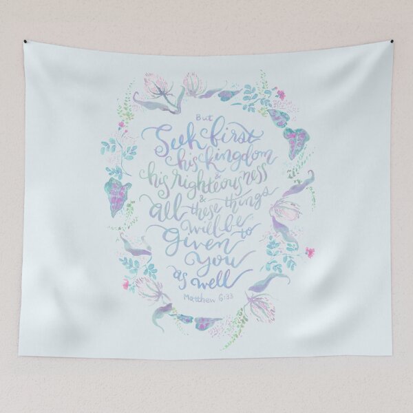 Item preview, Seek First His Kingdom - Matthew 6:33 designed and sold by joyfultaylor.