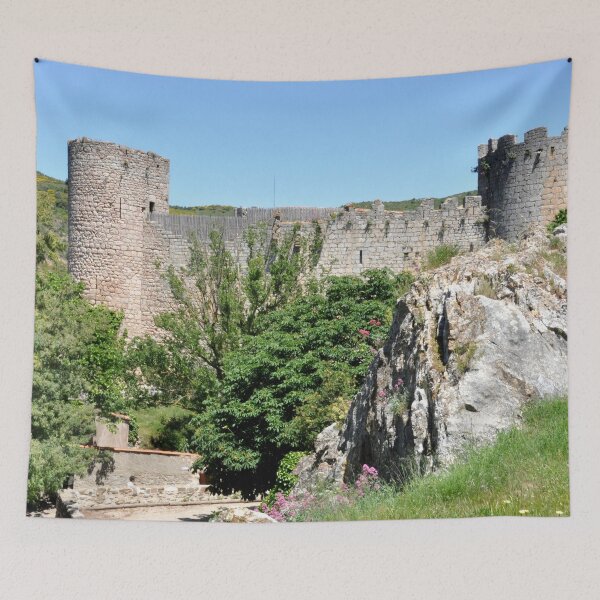 Item preview, Ruins of peyrepertuse castle in France designed and sold by franck380.