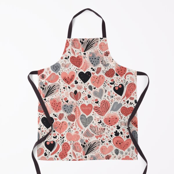 Item preview, White, pink and red pattern with black shades designed and sold by Maycon Arts.
