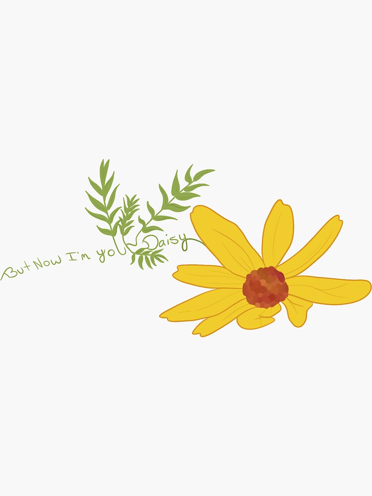 Taylor Swift Daisy Sticker for Sale by Edens-Heaven