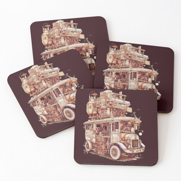 Item preview, Dieselpunk Ice Cream Truck designed and sold by entwithanaxe.