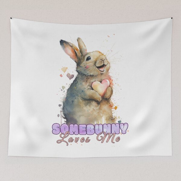 Item preview, Somebunny Loves Me designed and sold by bunnyboxdesigns.